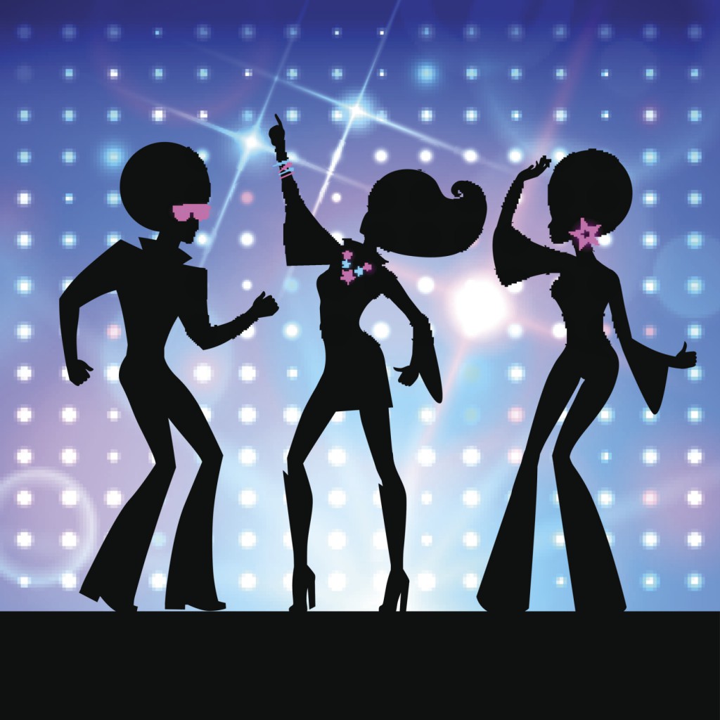 Disco party. Vector illustration.
